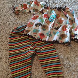 MIS TEE V-US Owl outfit